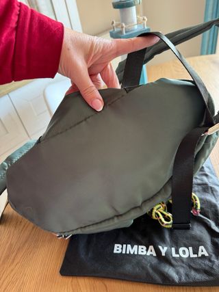 Mochila Bimba y Lola verde y multicolor