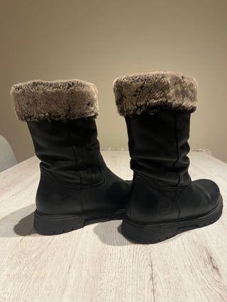 Botas Panama Jack piel negra forradas 40