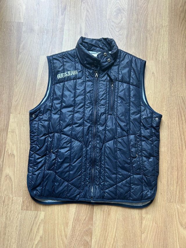 Chaleco Guess Jeans Azul Marino