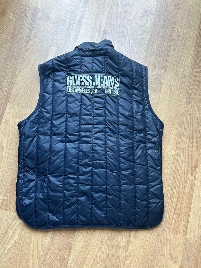 Chaleco Guess Jeans Azul Marino