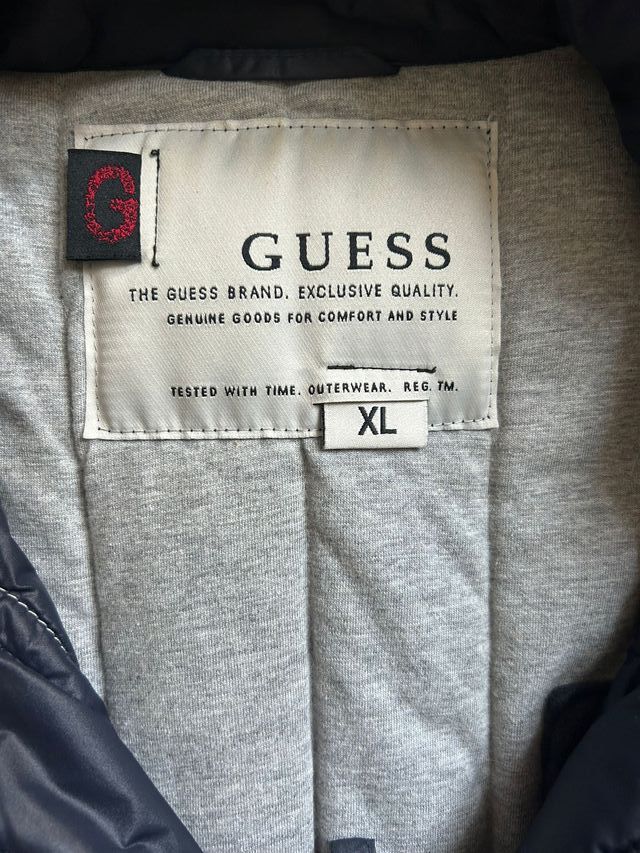 Chaleco Guess Jeans Azul Marino