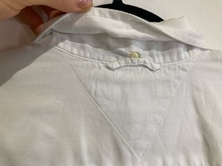 Tommy Hilfiger Camicia Bianca Uomo M - 100% Cotone