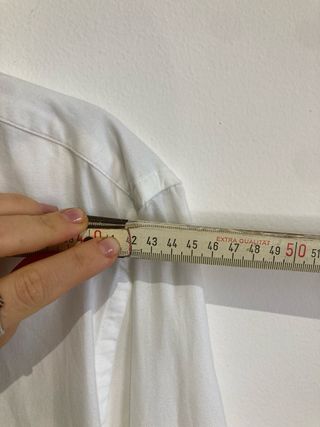 Tommy Hilfiger Camicia Bianca Uomo M - 100% Cotone