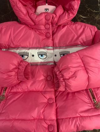 Piumino Chiara Ferragni bambina tg 4 anni