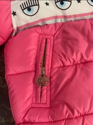 Piumino Chiara Ferragni bambina tg 4 anni