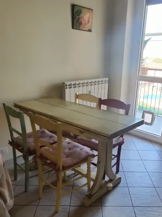 Tavolo Fratino Anticato Legno