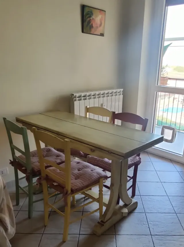 Tavolo Fratino Anticato Legno