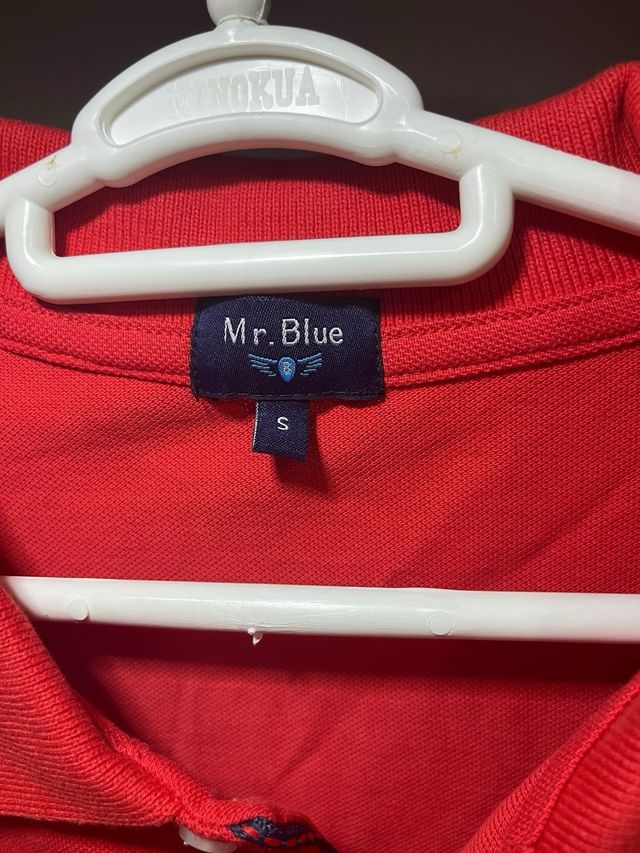 Polo Mr. Blue Rojo Talla S