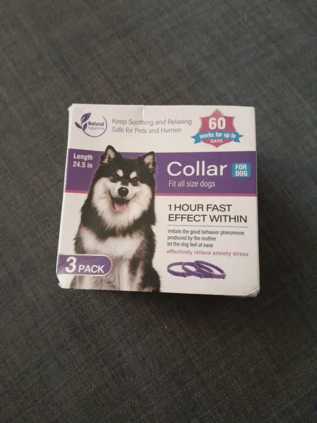 Collares relajantes para perro (3 unidades)
