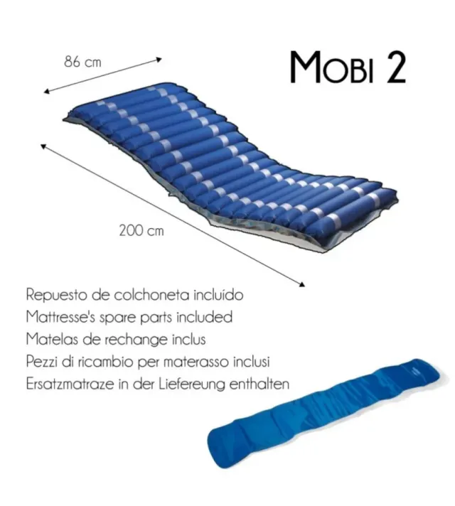 Colchón Antiescaras Mobi 2 con Bomba