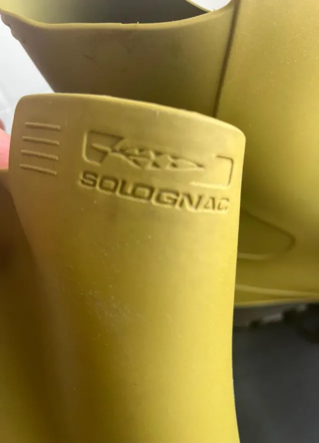 Botas de agua verde pistacho talla 42/43