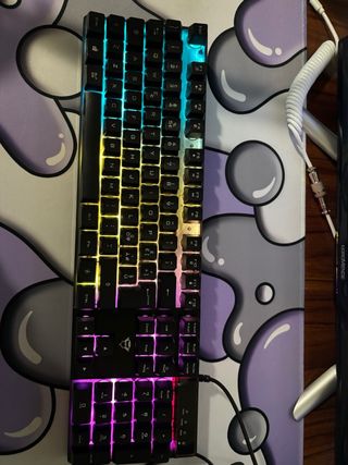 Tastiera Gaming Trust a Membrana RGB