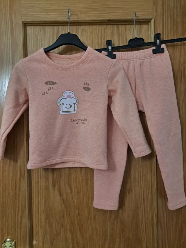 Conjunto pijama infantil niña