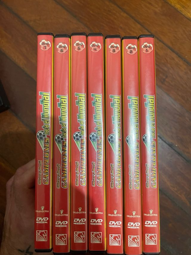 DVD Campeones Hacia el Mundial 7 Primeros