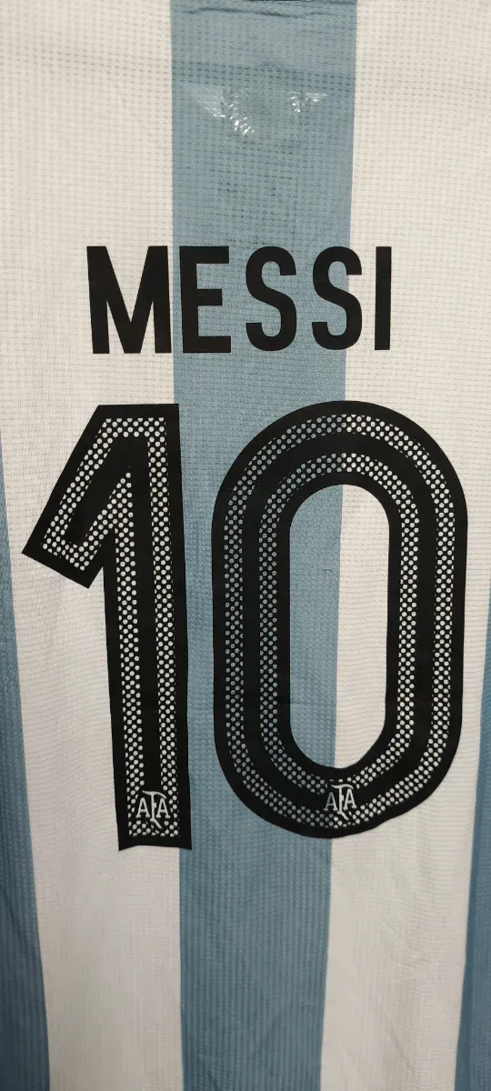 Camiseta Fútbol Argentina 10 Talla L