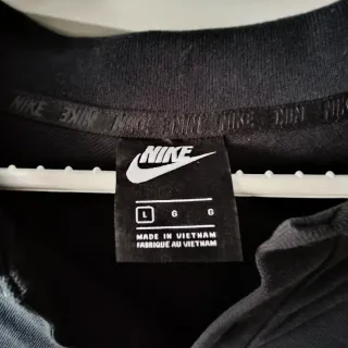 Polo Nike Negro Talla L