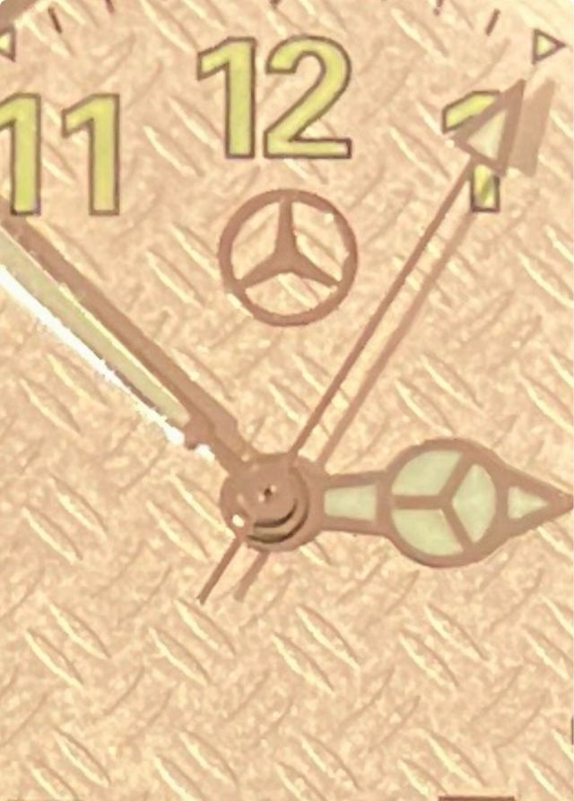 Reloj Mercedes Vintage