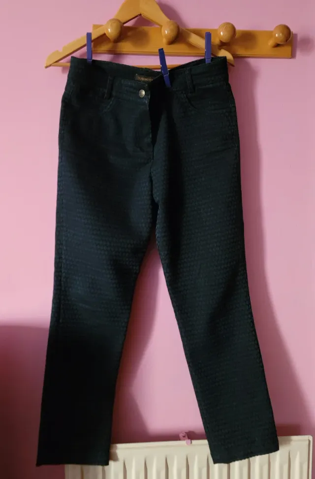 Pantalón mujer algodón y elastano Para estatura ba