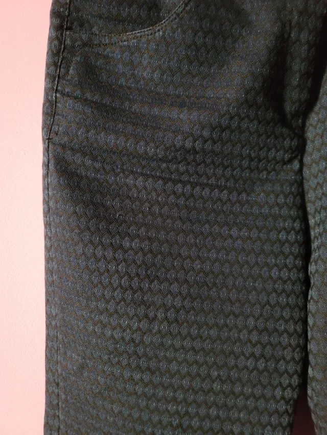 Pantalón mujer algodón y elastano Para estatura ba