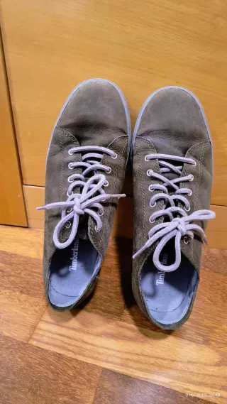 Zapatos Timberland caballero verde/gris