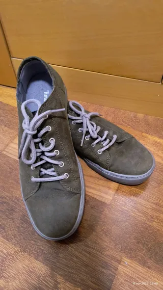 Zapatos Timberland caballero verde/gris