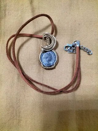 Ciondolo con Denario Romano