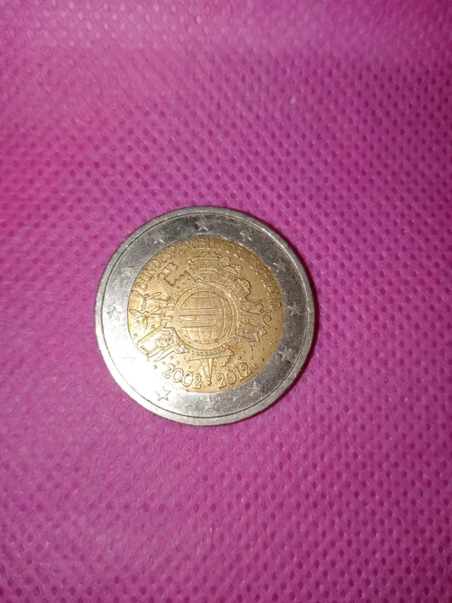 Moneda 2 Euros Alemania 2002-2012