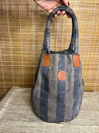 Borsa Fendi Palazzo Bucket Pelle