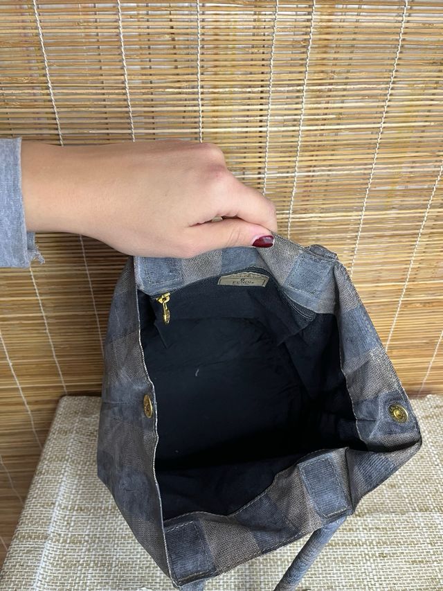Borsa Fendi Palazzo Bucket Pelle