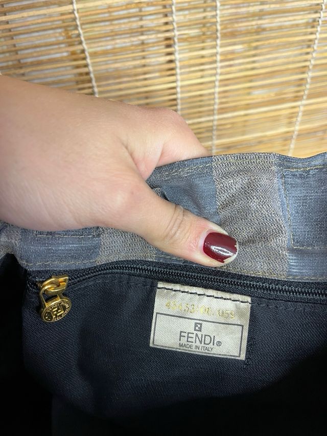 Borsa Fendi Palazzo Bucket Pelle