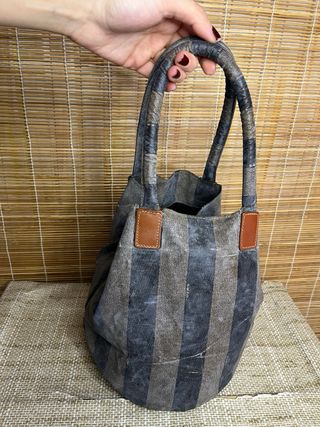 Borsa Fendi Palazzo Bucket Pelle
