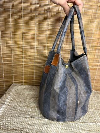 Borsa Fendi Palazzo Bucket Pelle