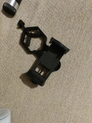 Telescopio Bresser con trípode