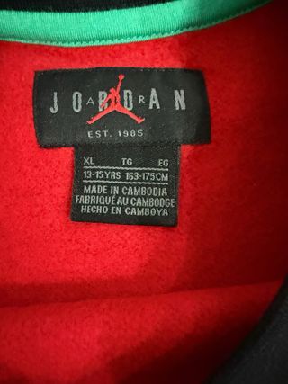 Felpa Jordan 13-15 anni