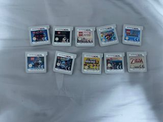 Nintendo 2DS XL Negra/Azul + 10 Juegos