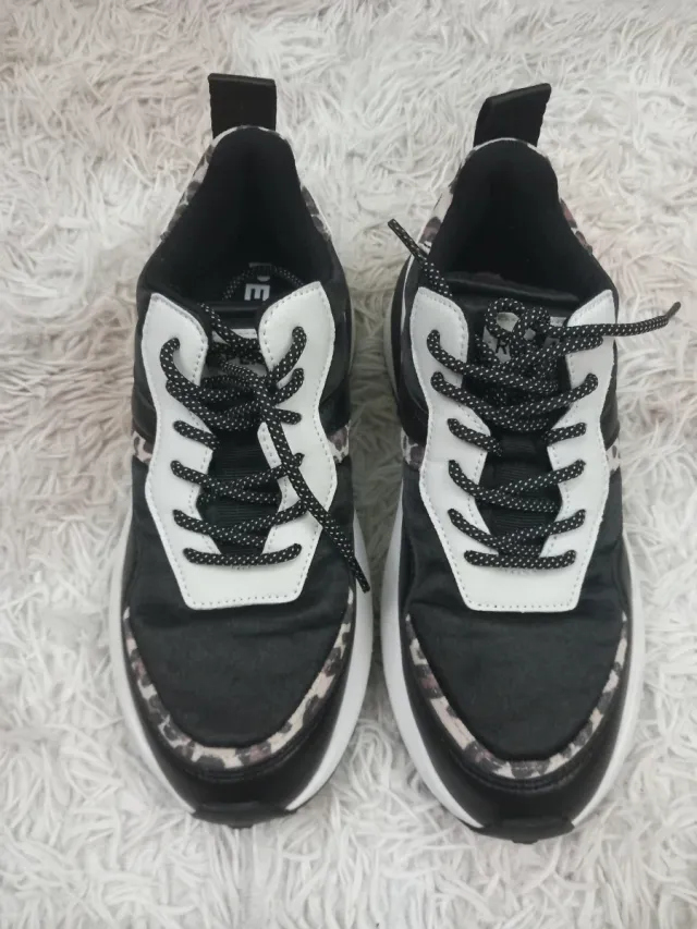 Zapatillas Replay Mujer Negro Multicolor Nuevos