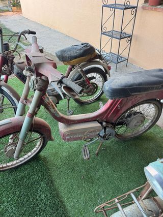 Vespino GL, Mobylette y Puch.