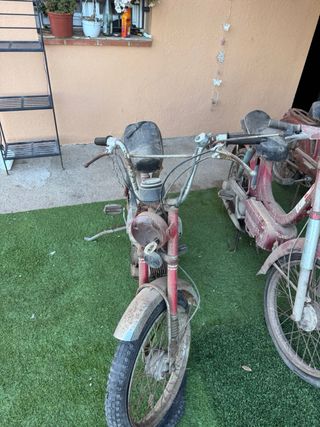Vespino GL, Mobylette y Puch.