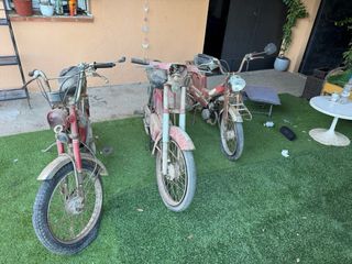 Vespino GL, Mobylette y Puch.