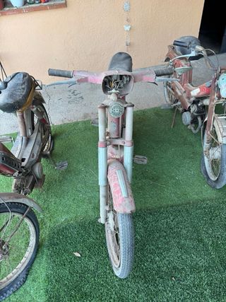 Vespino GL, Mobylette y Puch.