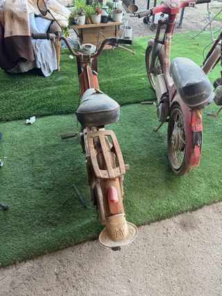 Vespino GL, Mobylette y Puch.