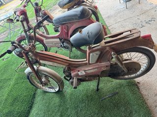 Vespino GL, Mobylette y Puch.