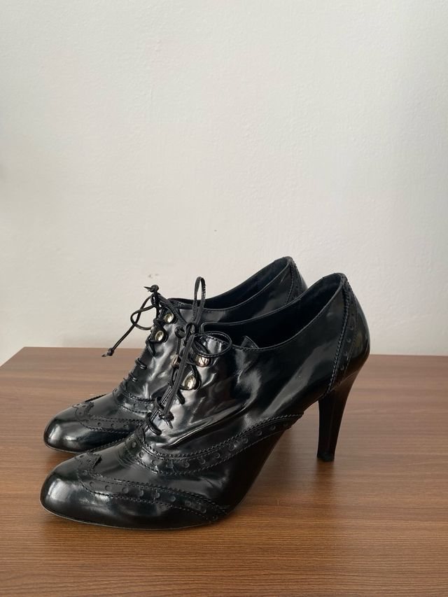 Zapatos Oxford negros