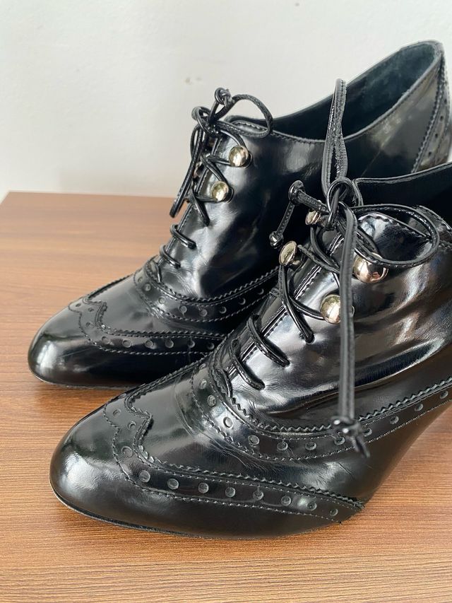 Zapatos Oxford negros