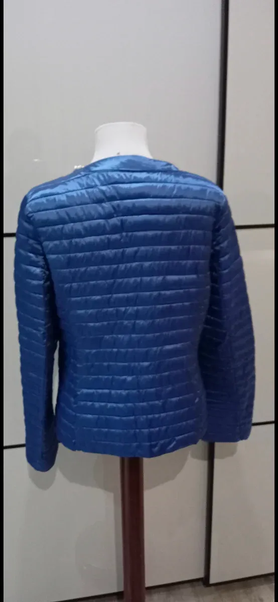 Giubbotto imbottito donna con perle