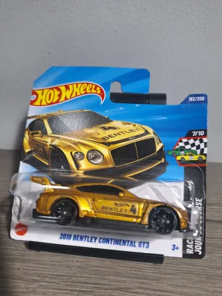 Hot Wheels Bentley Continental GT3 Dorado