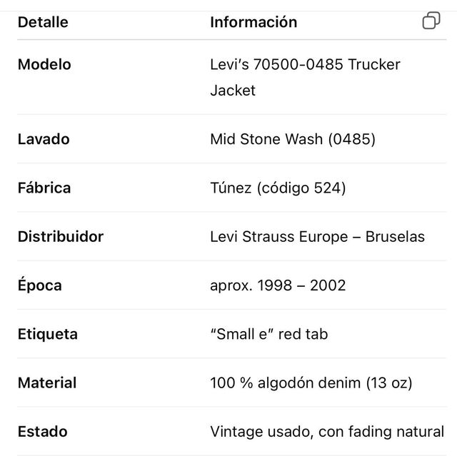 Chaqueta Vaquera Levi's