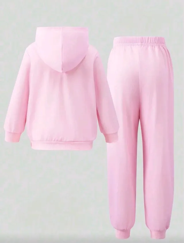 Conjunto Chándal Anime Niña Rosa