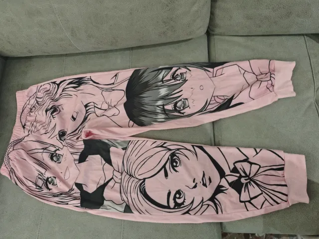 Conjunto Chándal Anime Niña Rosa