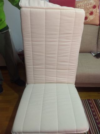 Sillón y reposapiés.DESMONTADO y en su caja.